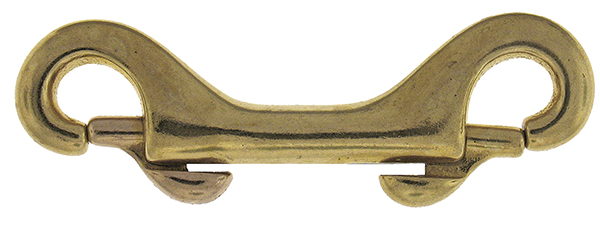 Item # 160 B, Double Ended Bolt Snap - Solid Brass On Zoron