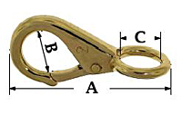 Brass-Rigid-Eye-Marine-snap-dimensional