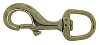 Snap-Hook-Swivel-Eye-Solid-Brass-228B