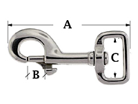 Swivel Strap Eye Bolt Snap