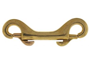 161B solid brass double ended bolt snap