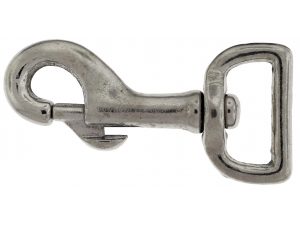 217M malleable iron swivel strap eye bolt snap