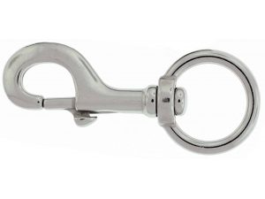 355S stainless steel large swivel eye bolt snap