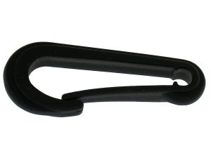 988 black nylon plastic web snap hook